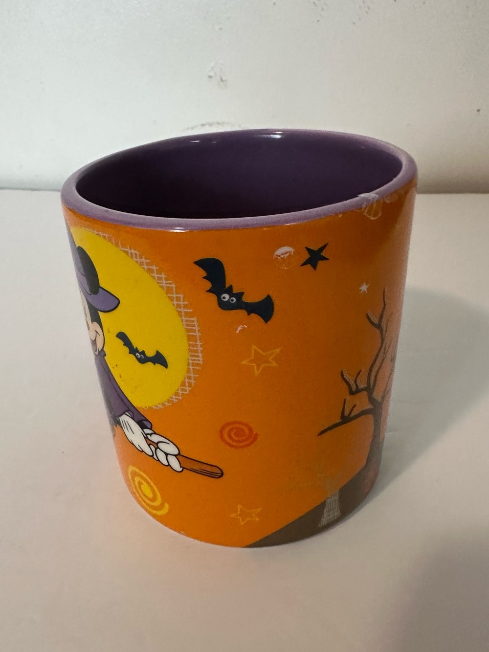 Disney Minnie Mouse Halloween Mug - Purple & Orange - Picture 4 of 5